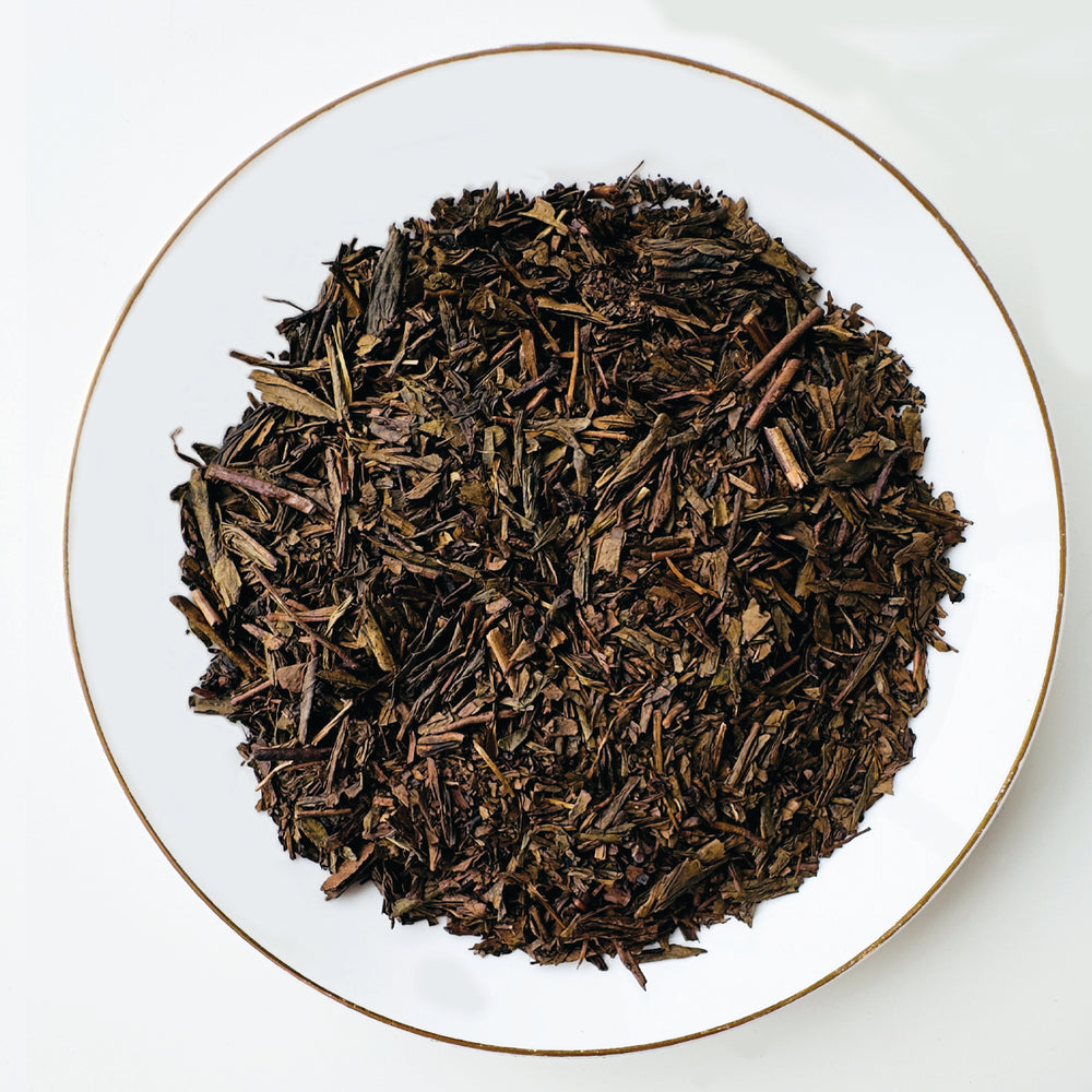 Grilled Hojicha - Roasted tea with woody flavors
