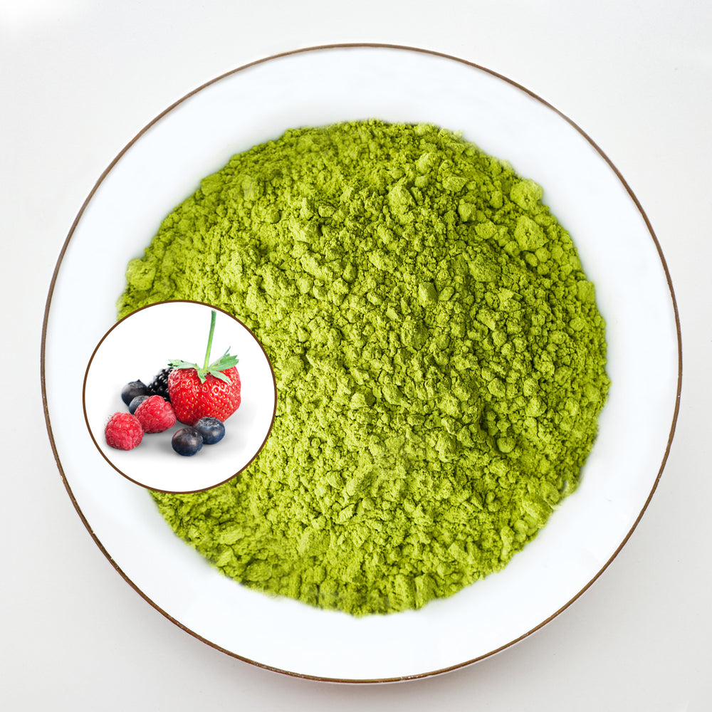 Matcha aromatisé aux baies | Biologique