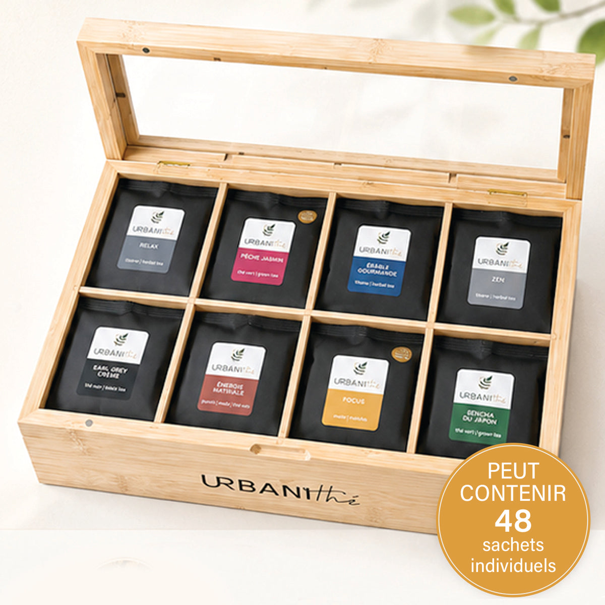 
                  
                    Box of pyramid sachets
                  
                