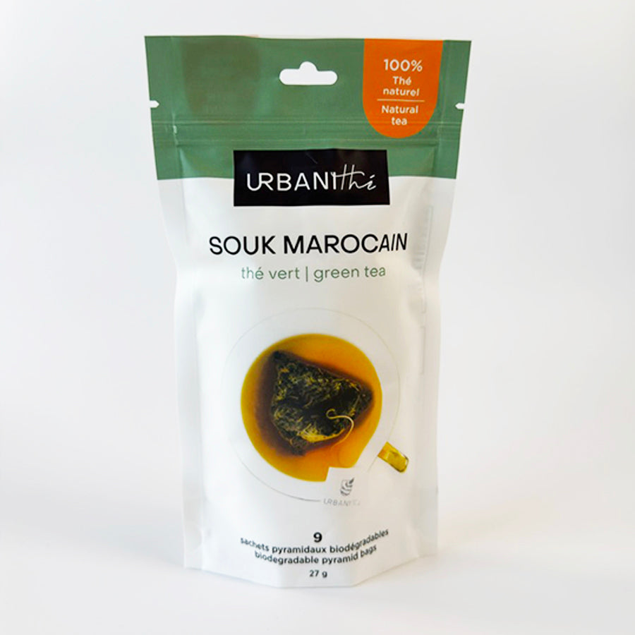 
                  
                    The Moroccan souk | Mint green tea (bag)
                  
                