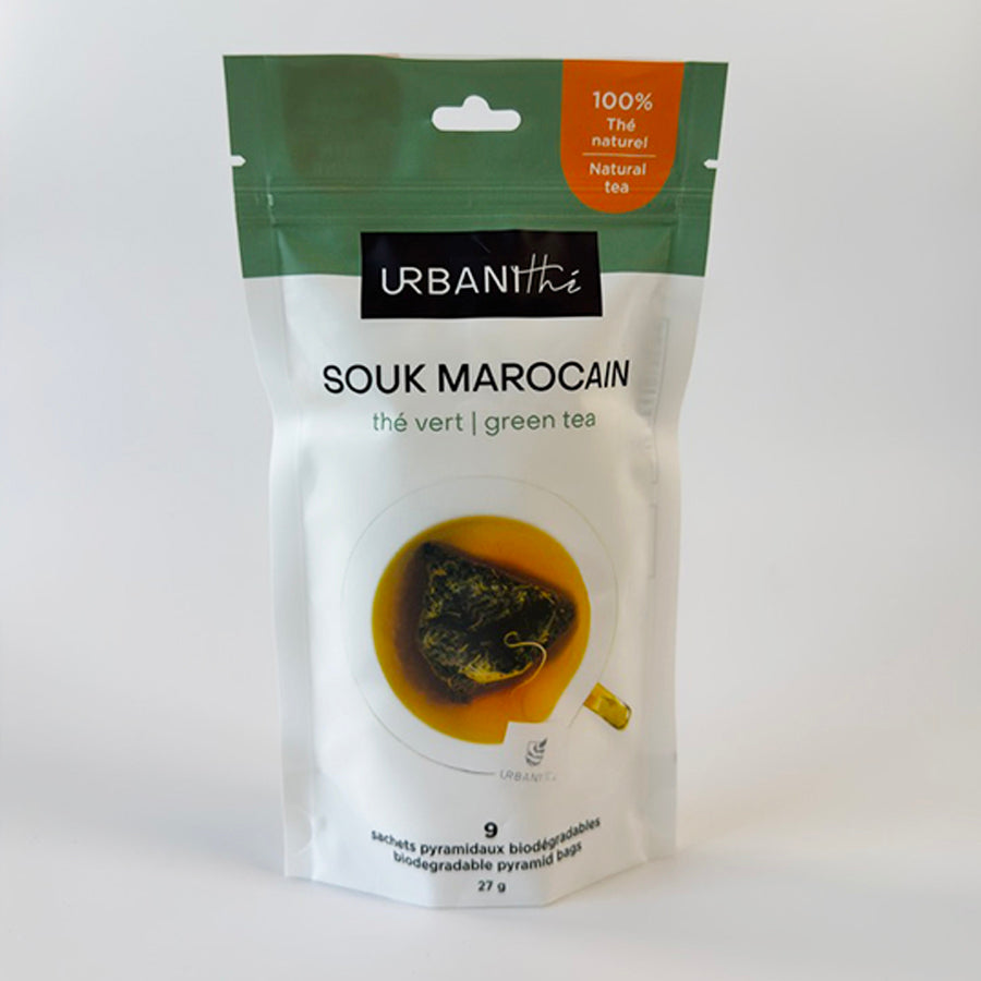 
                  
                    The Moroccan souk | Mint green tea (bag)
                  
                