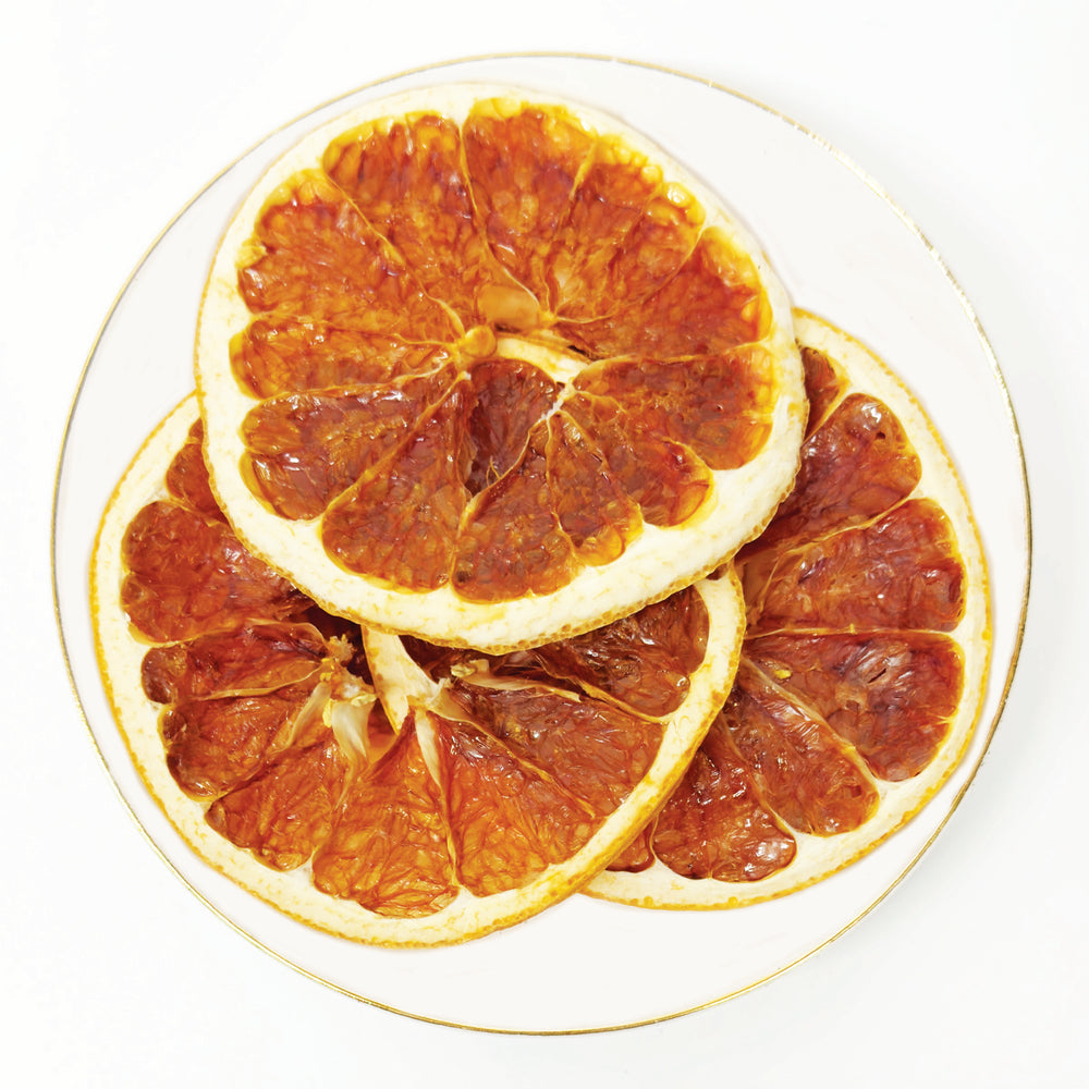 Dehydrated grapefruit