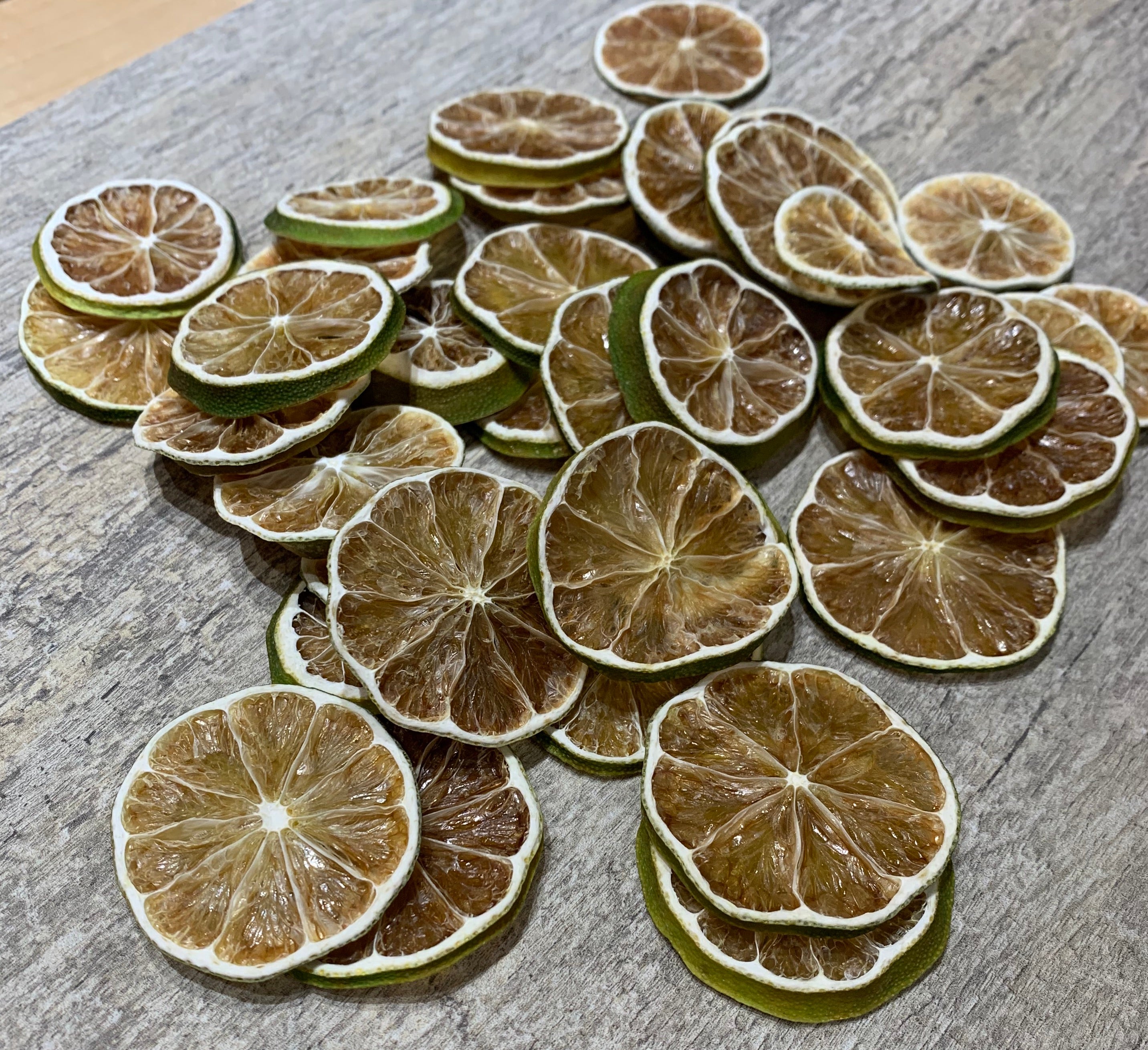 Limes déshydratées
